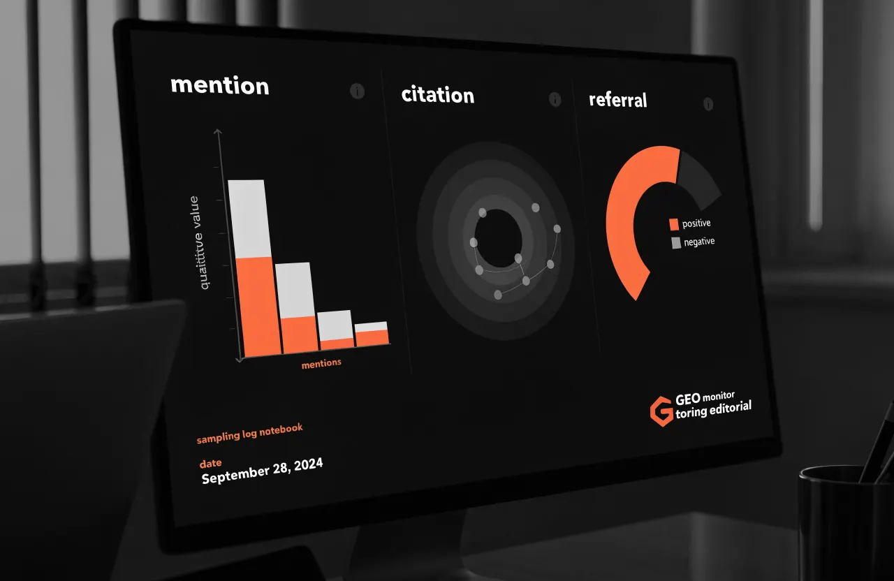 Comparison of AI brand mentions, citations and referral signals